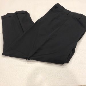 Men’s vanheusen black dress pants size 52x30
